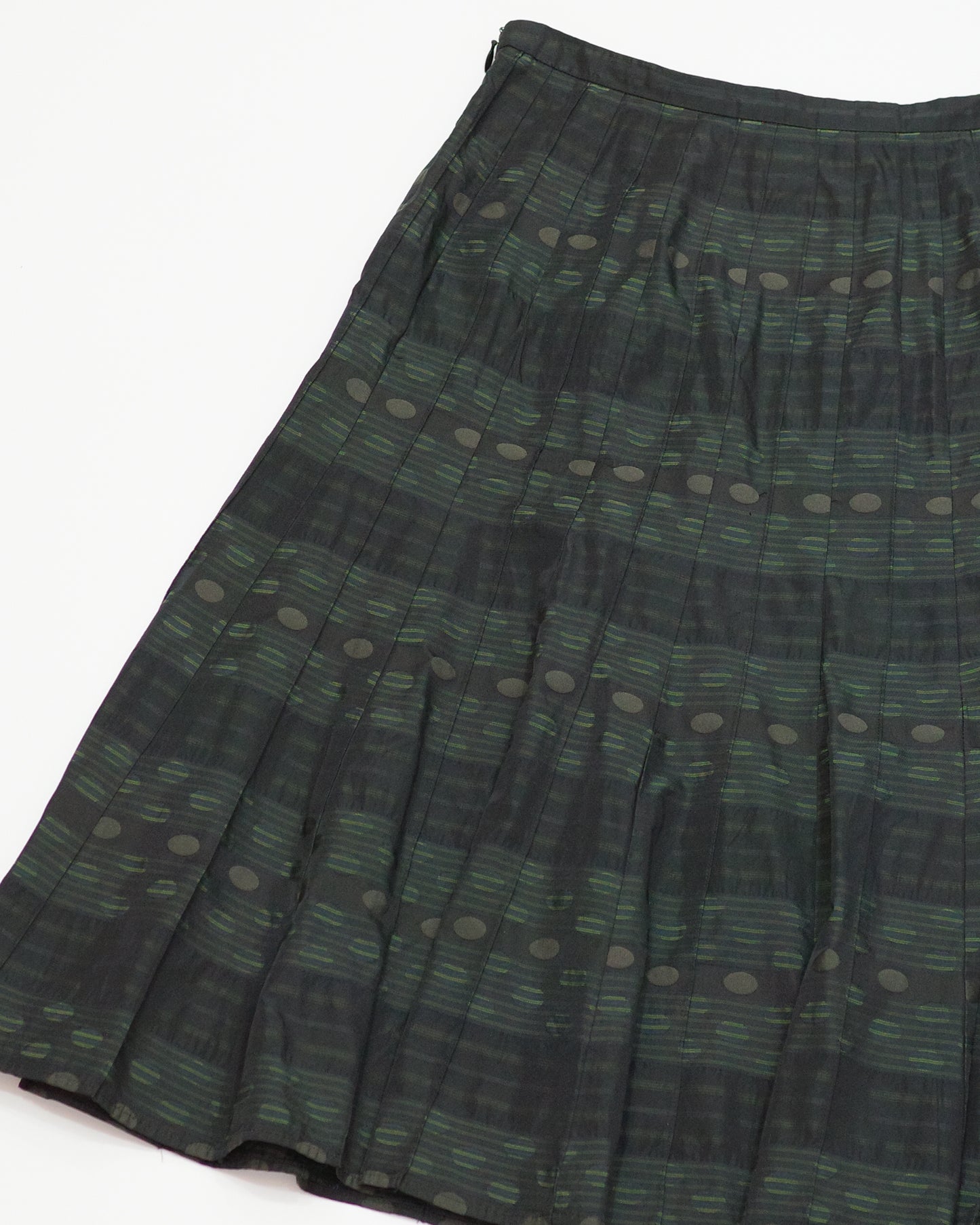 Dots & Checked Skirt