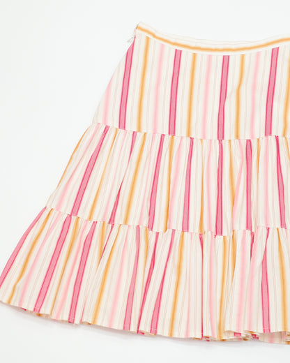 Colorful Striped Skirt
