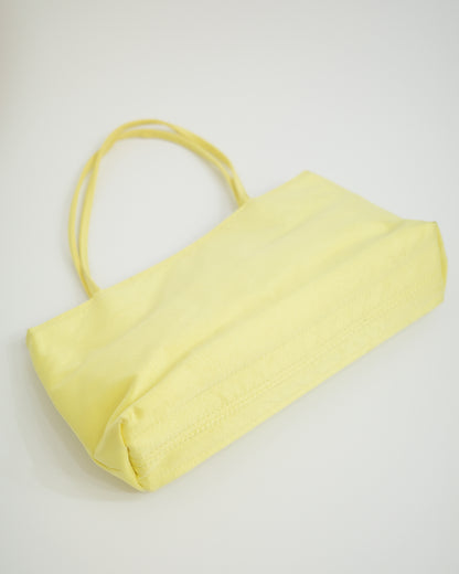 Yellow Satin Bag