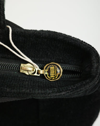 Feiler Black Floral Bag