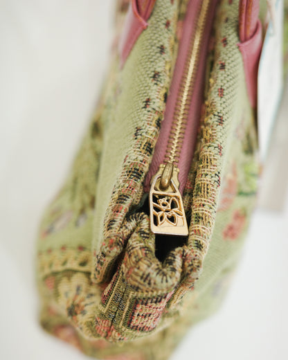 Think Bee! Beads & Sequins Floral Bag