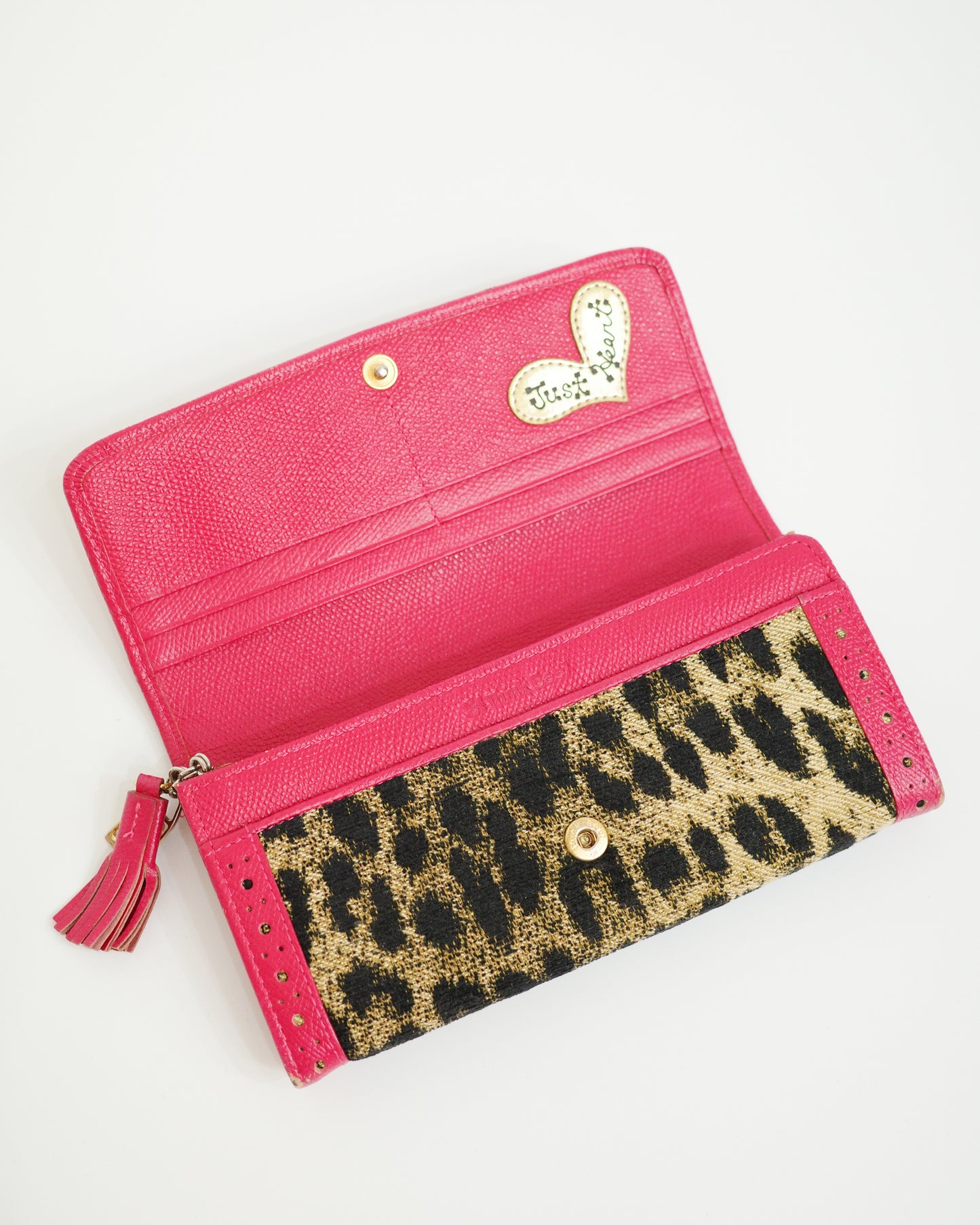 Think Bee! Leopard Hearts Wallet