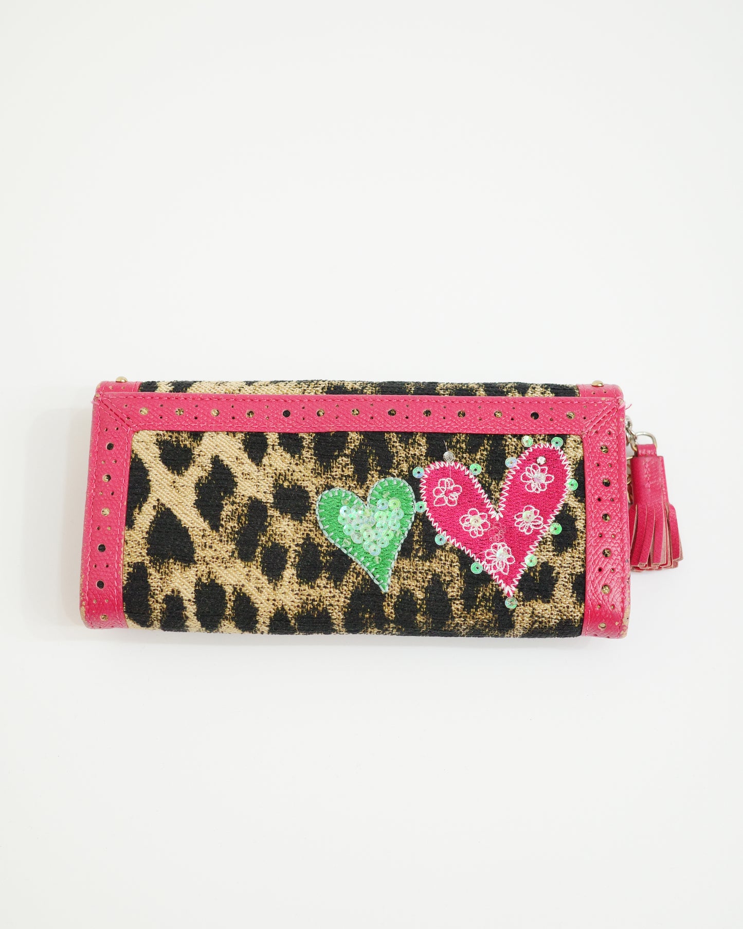 Think Bee! Leopard Hearts Wallet