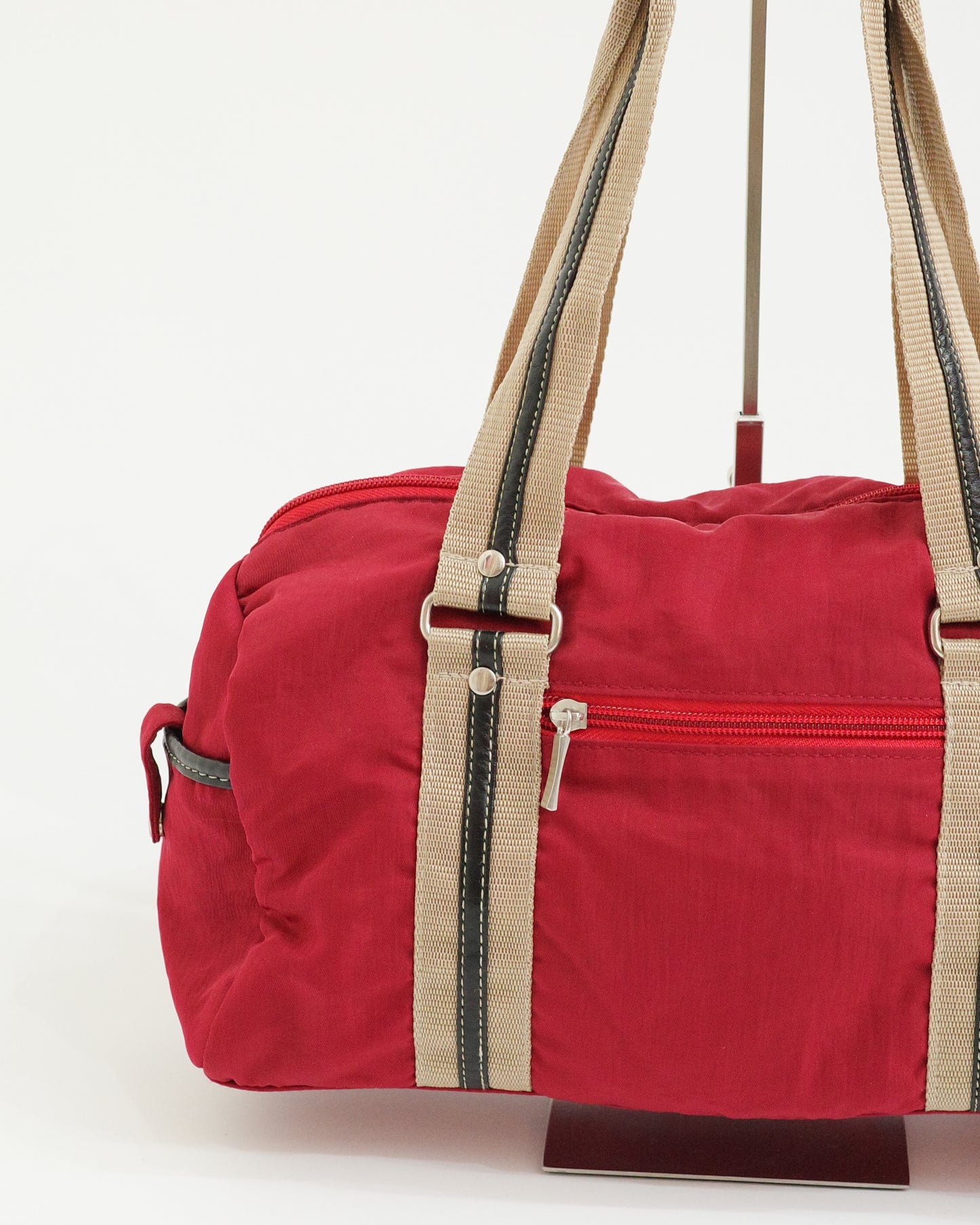 Red Barrel Bag