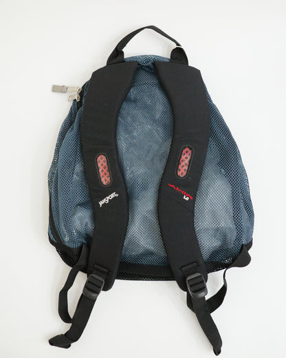 Jansport Blue & Navy Mesh Backpack