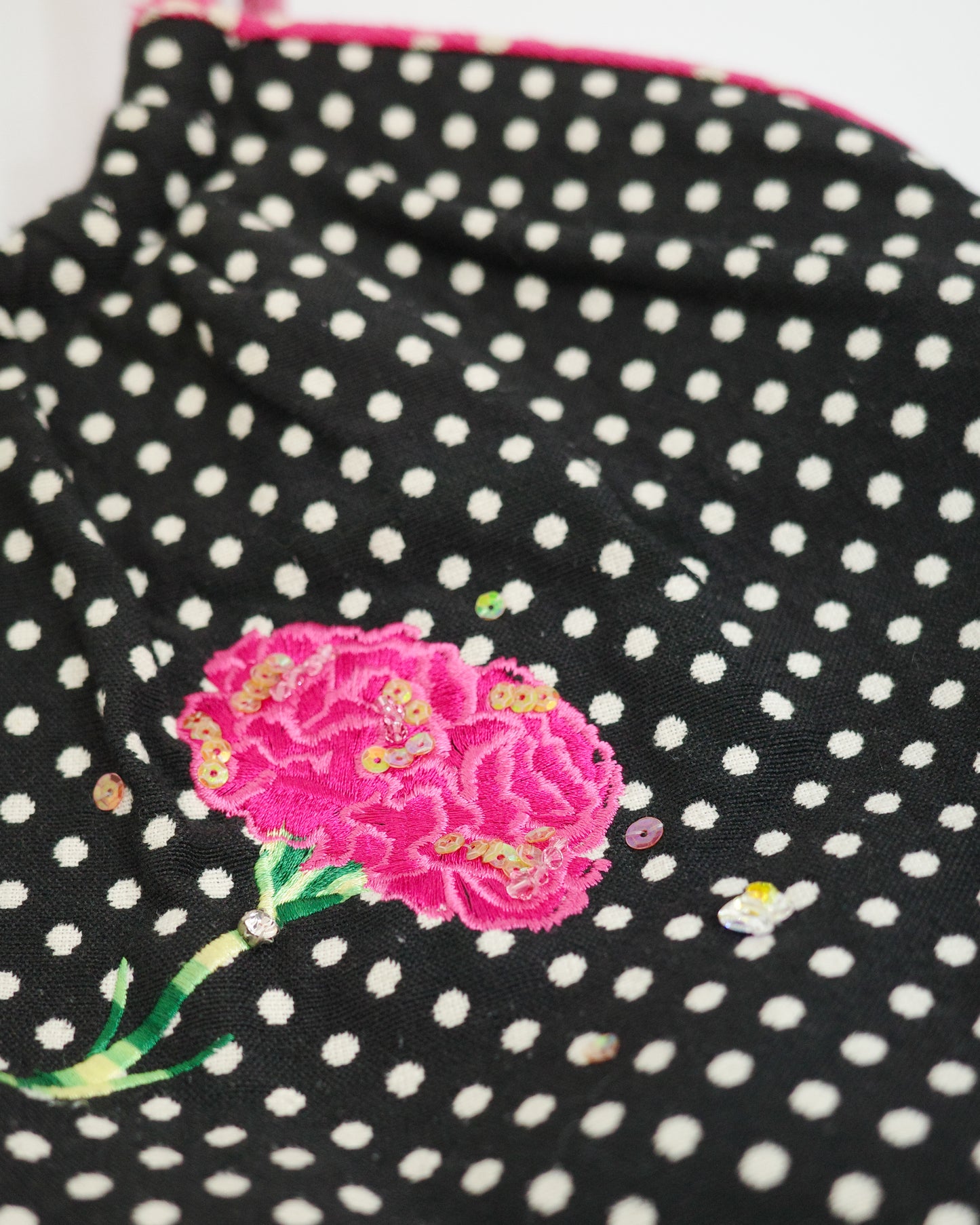 Think Bee! B&W Dots Bag