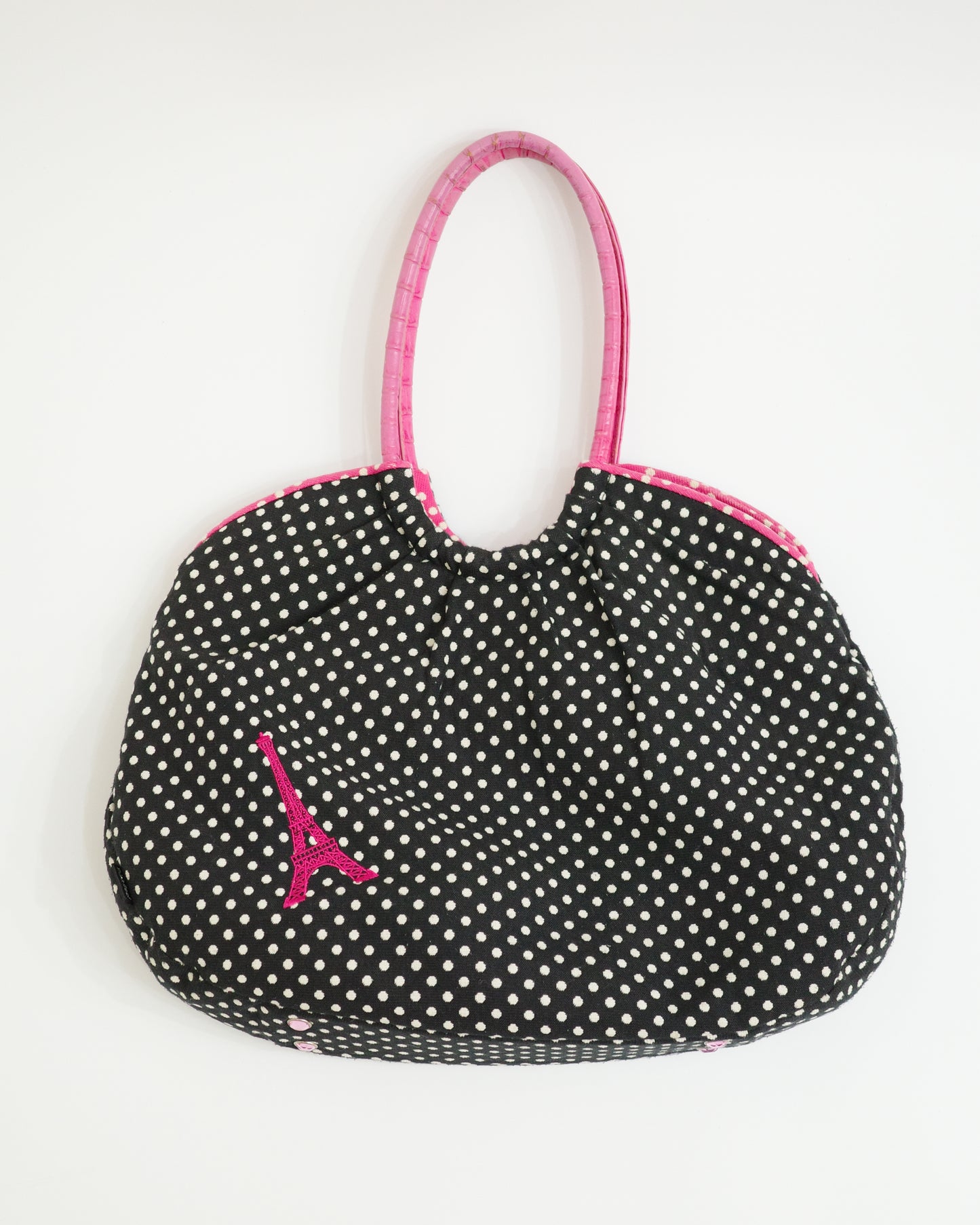 Think Bee! B&W Dots Bag