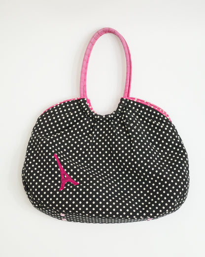 Think Bee! B&W Dots Bag