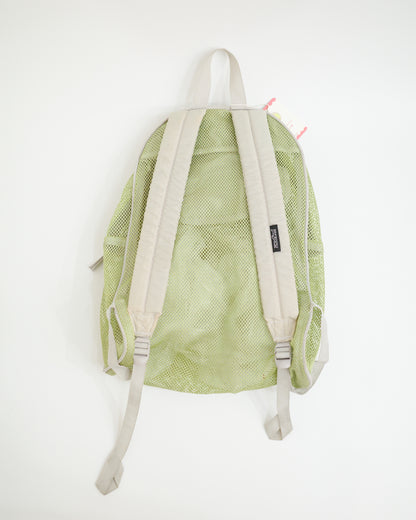 Jansport Mesh Green Backpack