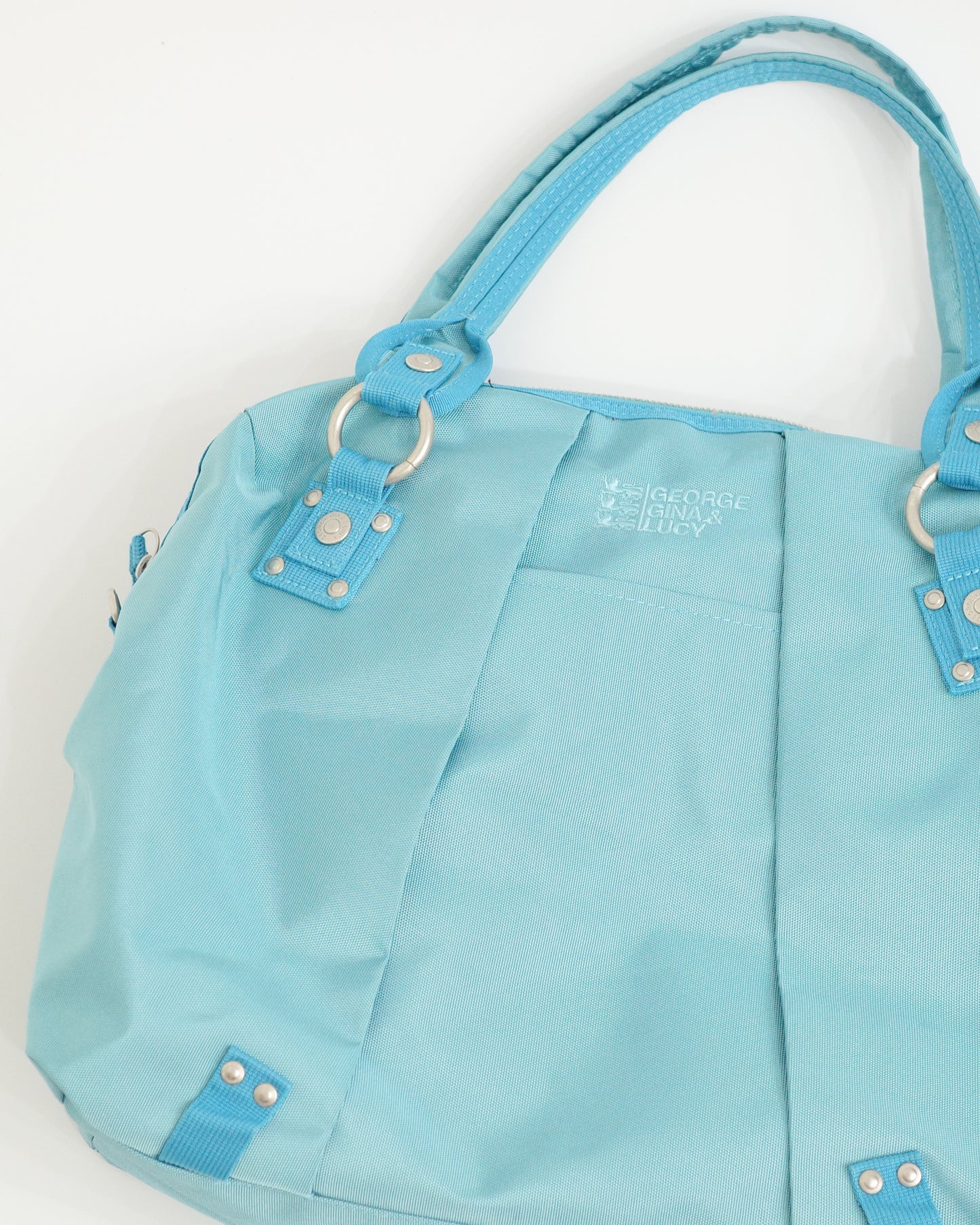 George Gina & Lucy "Three Weeks" Teal Bag