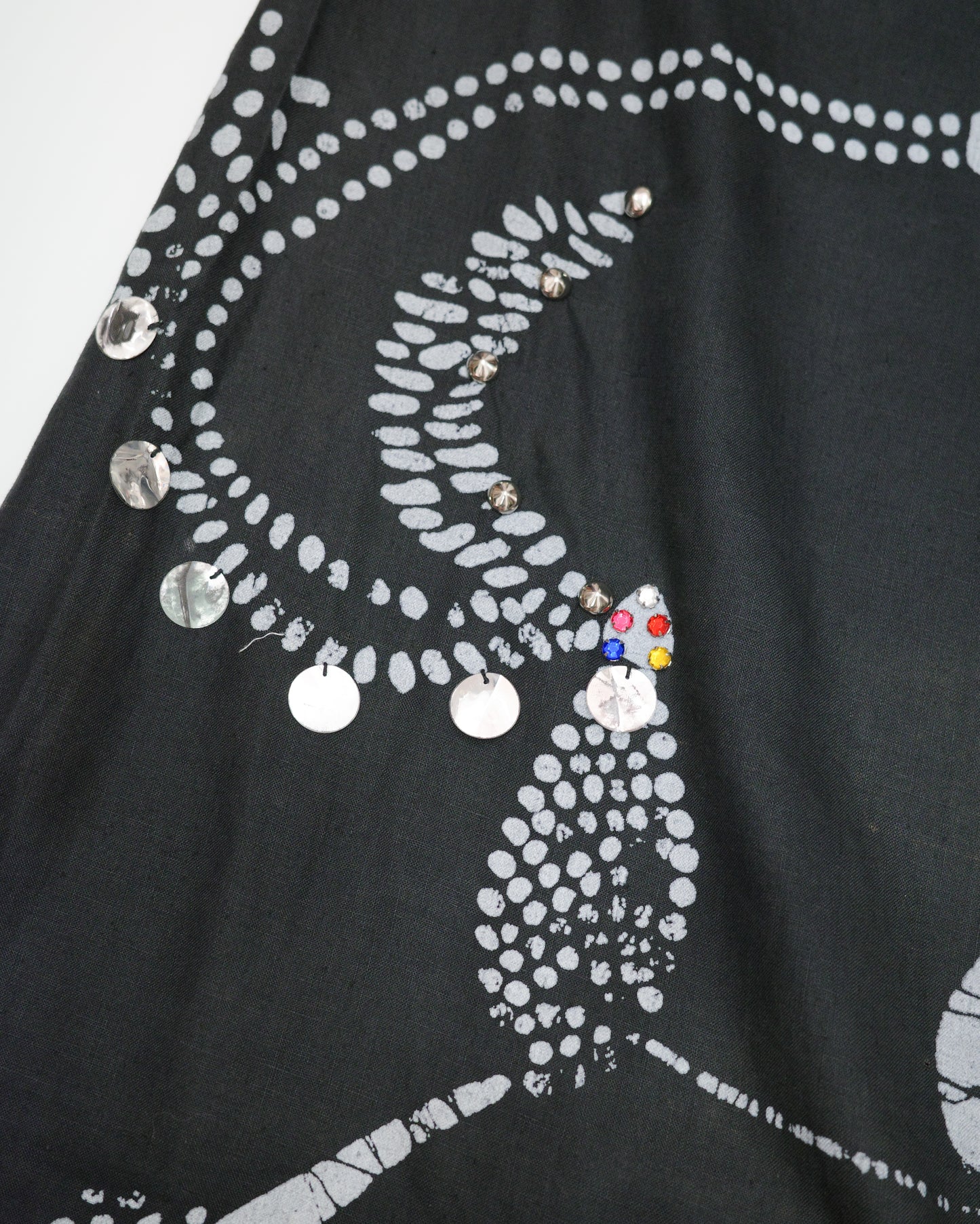 Graphic Portrait A-Line Skirt