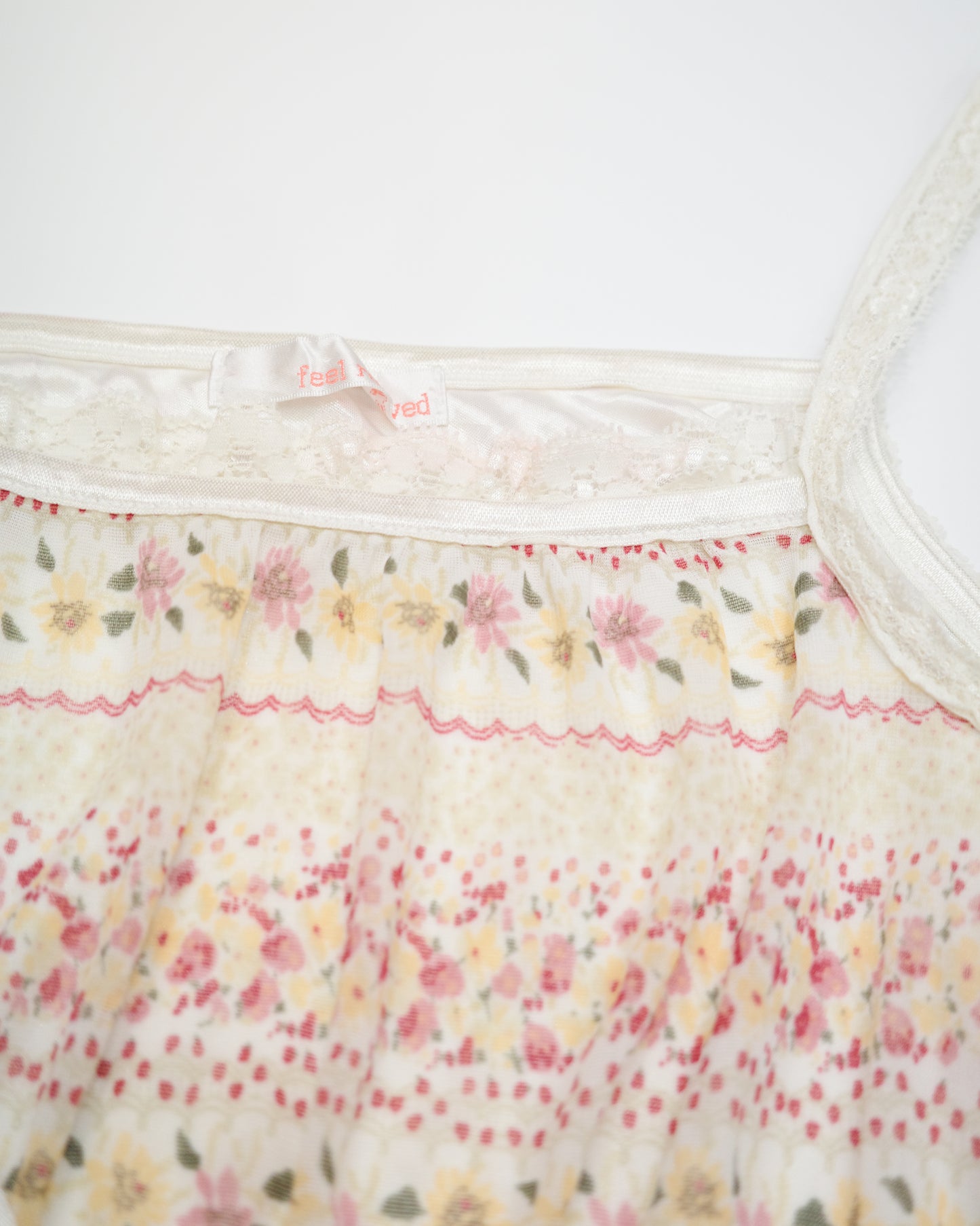 Cream Floral Cami