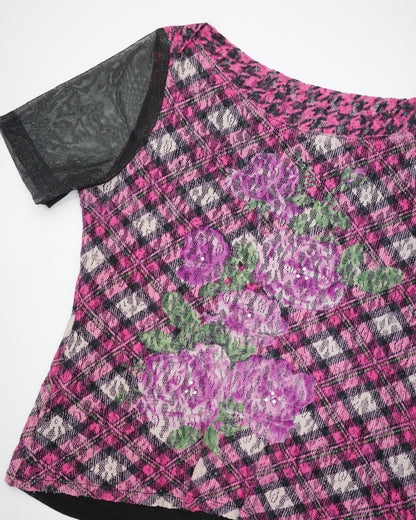 Rose Mesh Tee