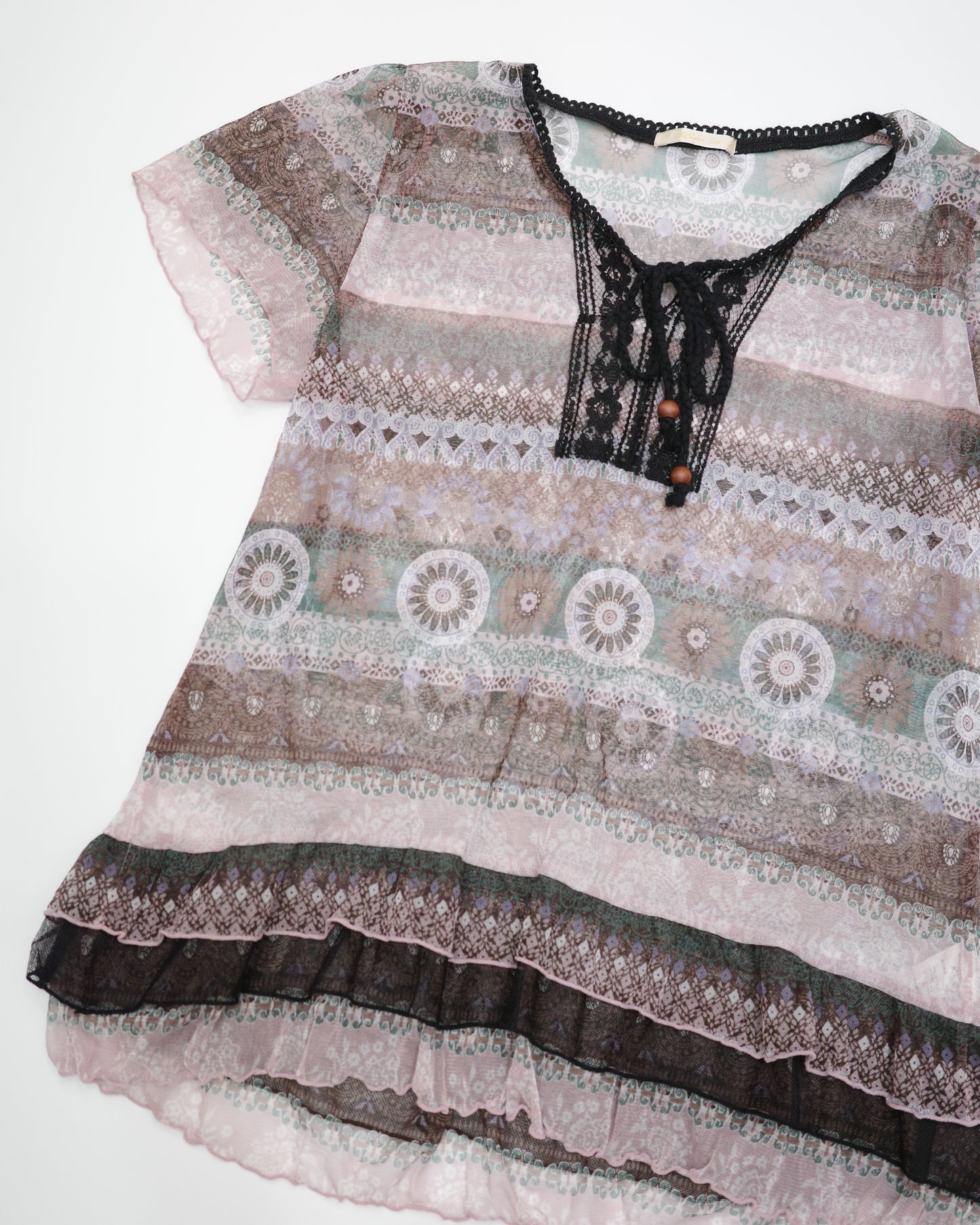 Boho Sheer Top