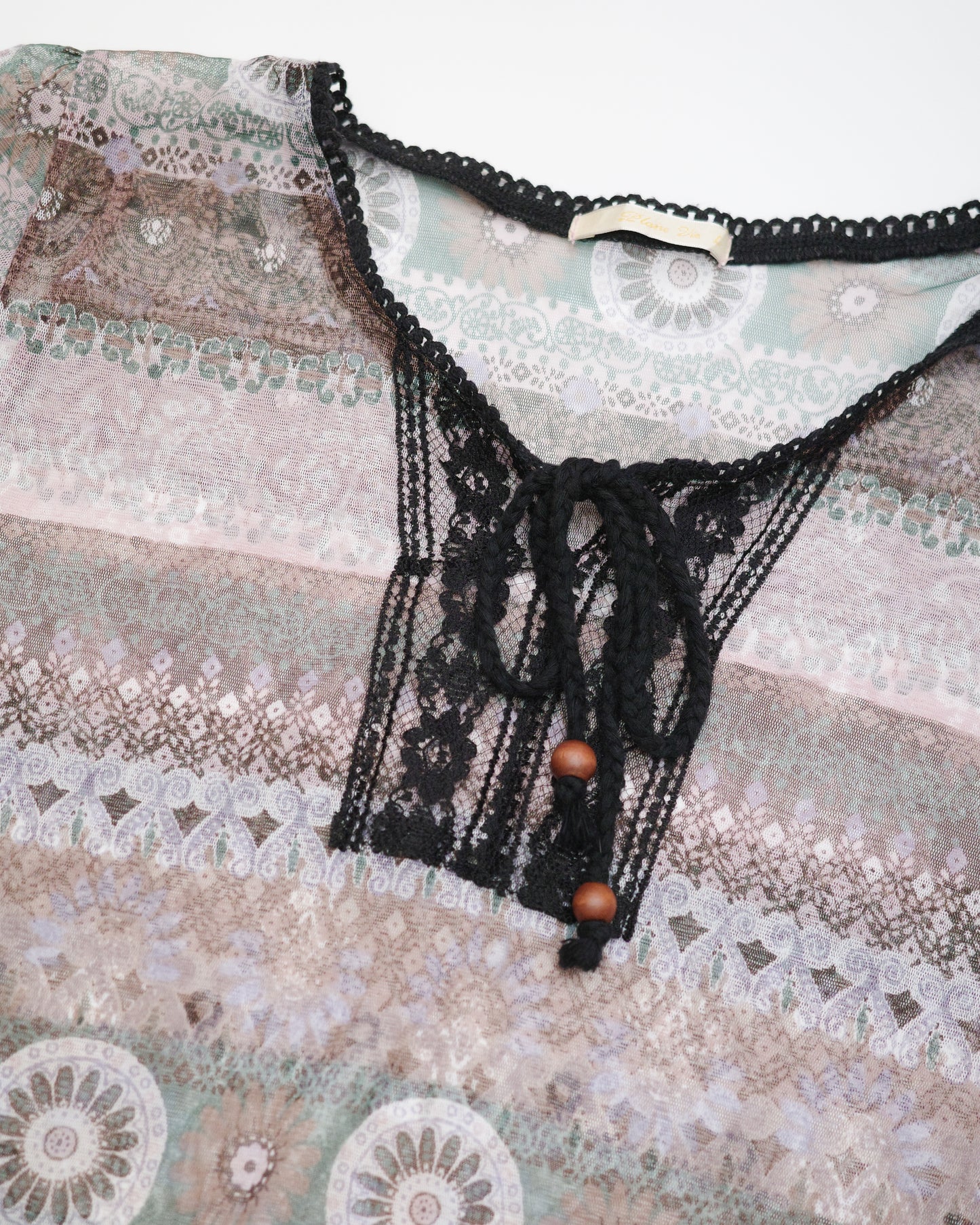 Boho Sheer Top