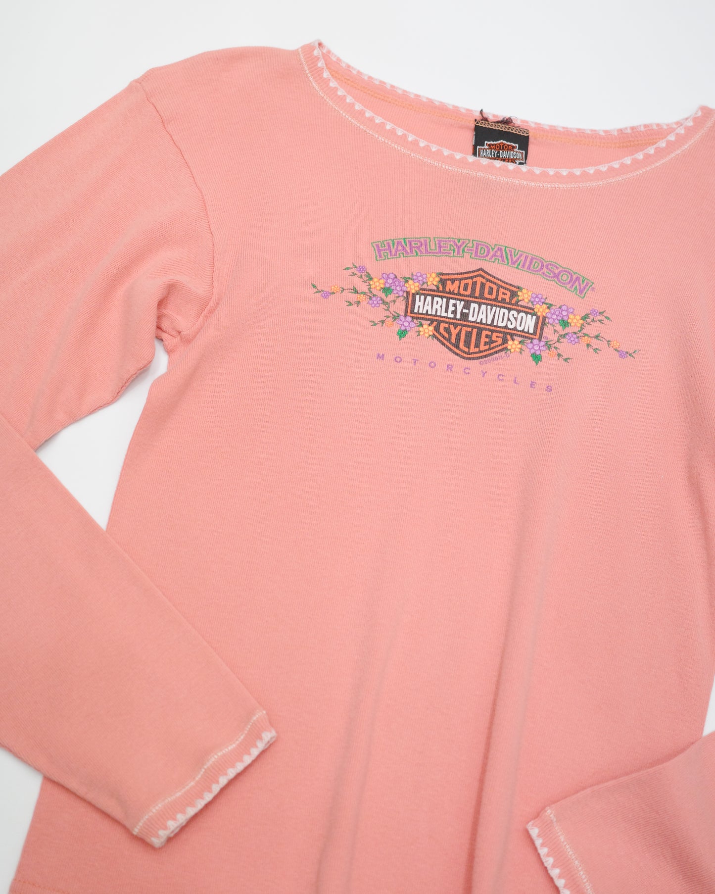 Harley Davidson Floral Top