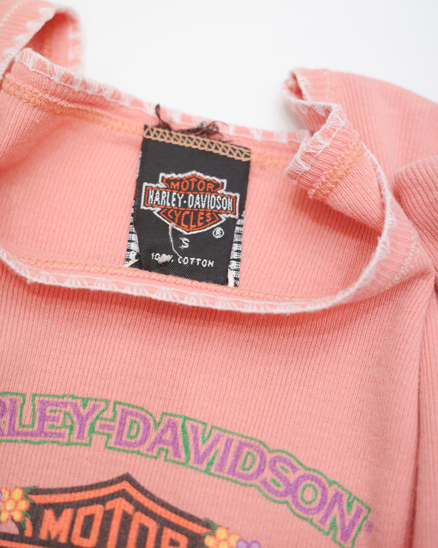 Harley Davidson Floral Top