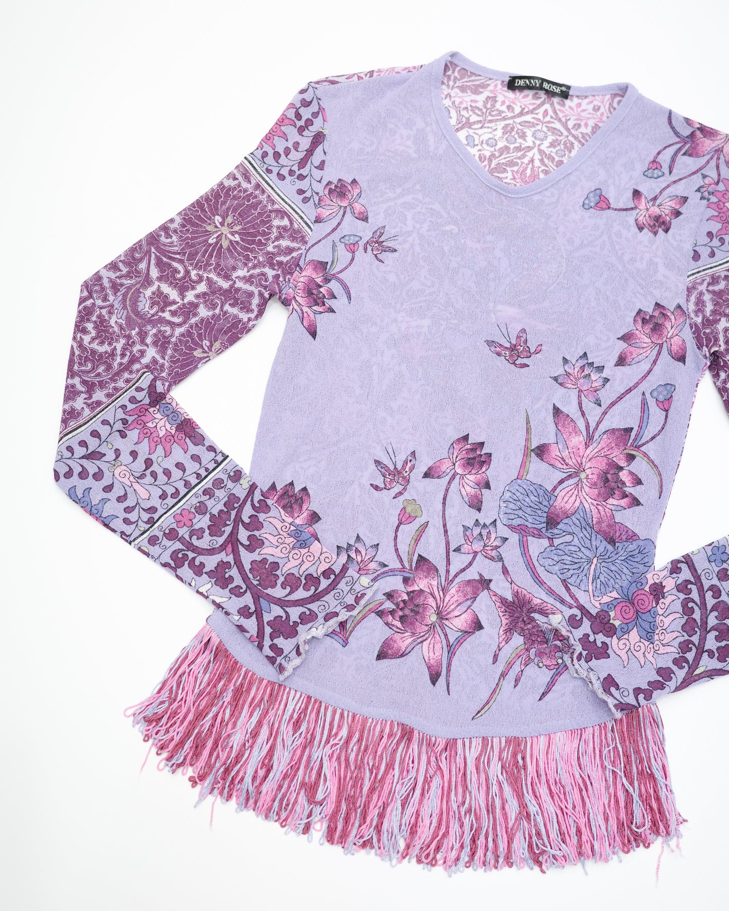Purple Tassels Top