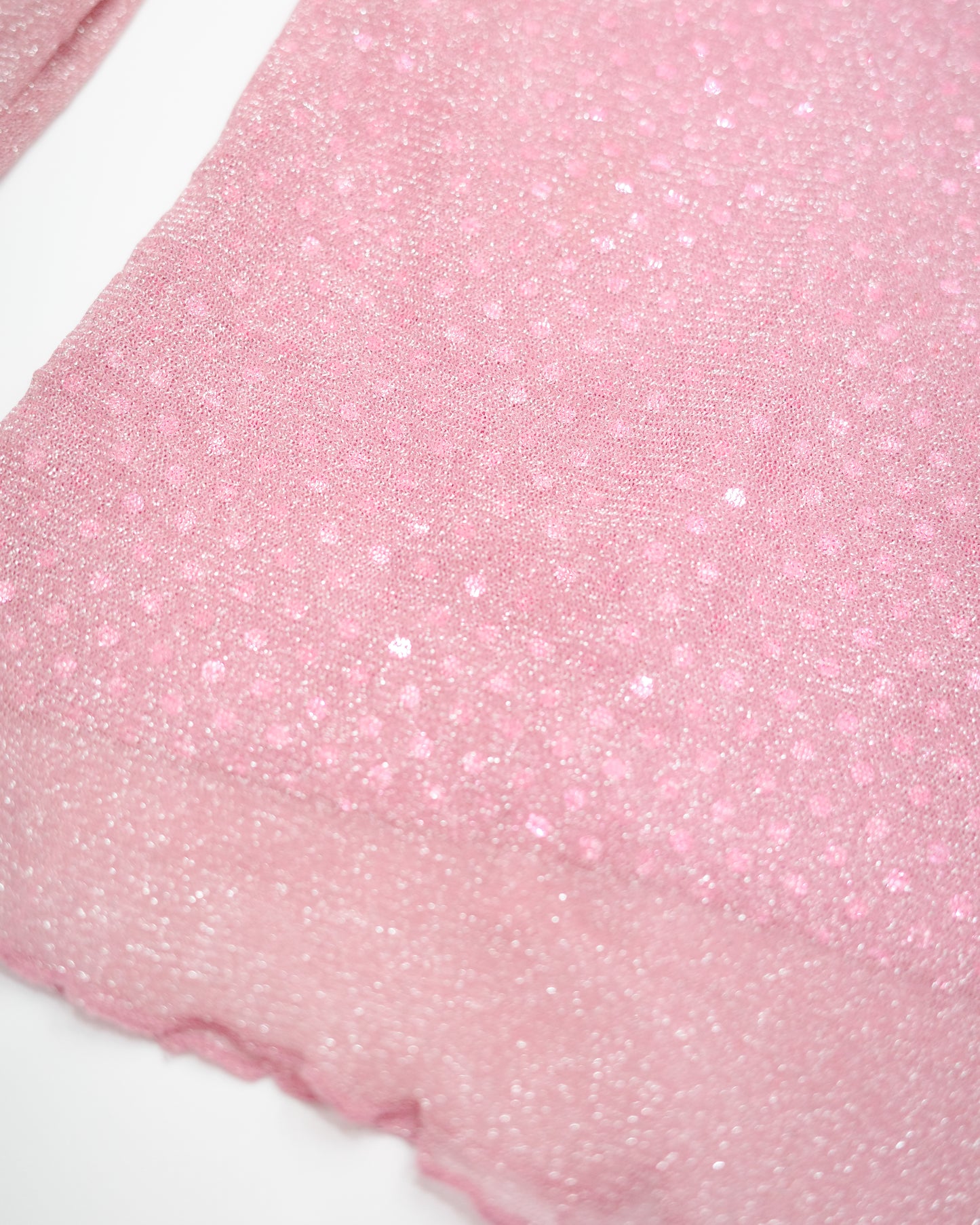 Romanticism Sparkly Pimk Top