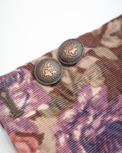 Brown Floral Blazer