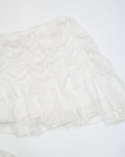 Lace Short Skirt