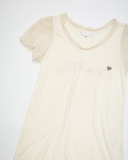 Jill Stuart Puffy Sleeves Tee