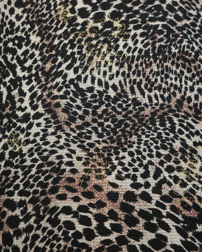 Leopard Bow Top