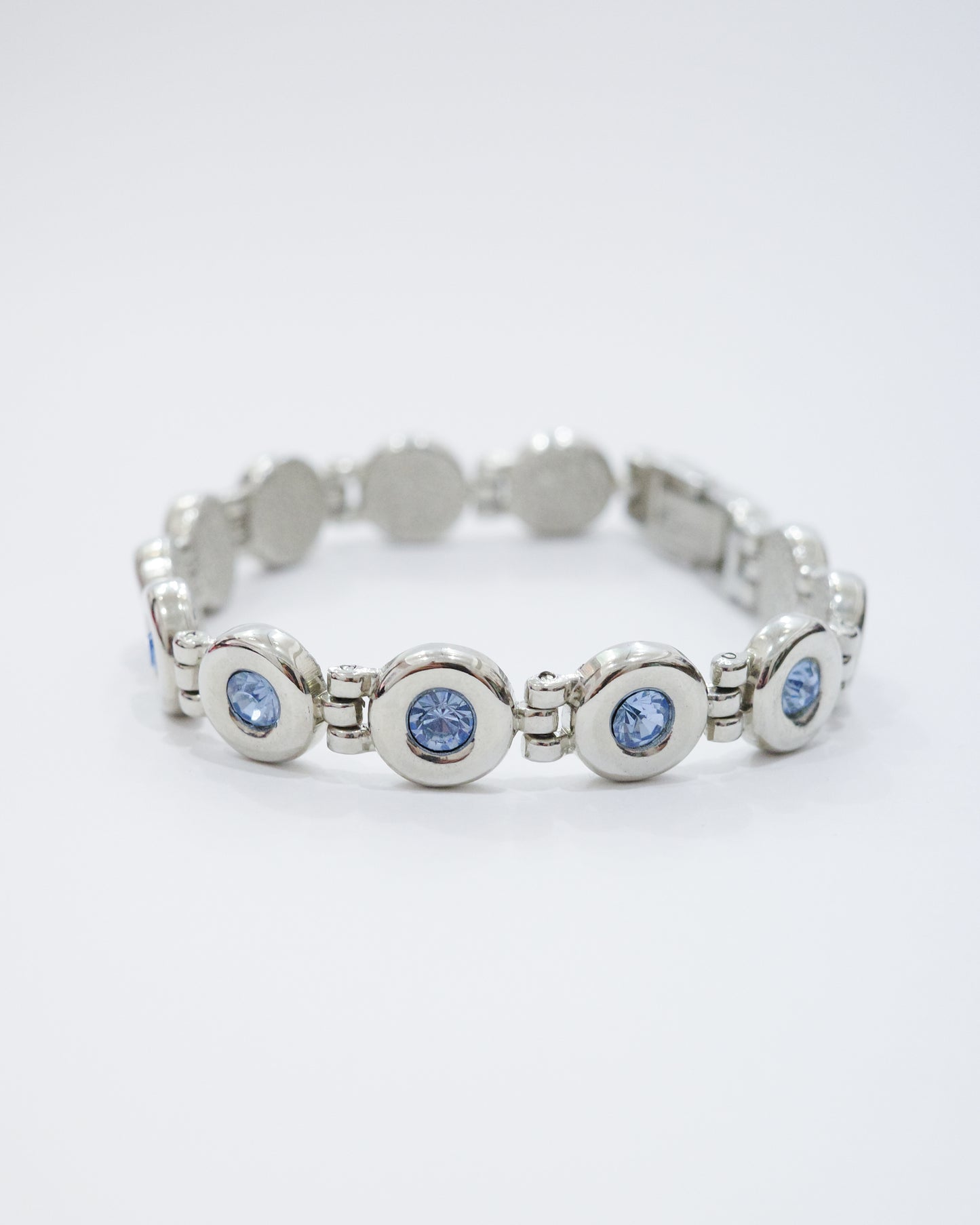 Blue Topaz Silver Bracelet