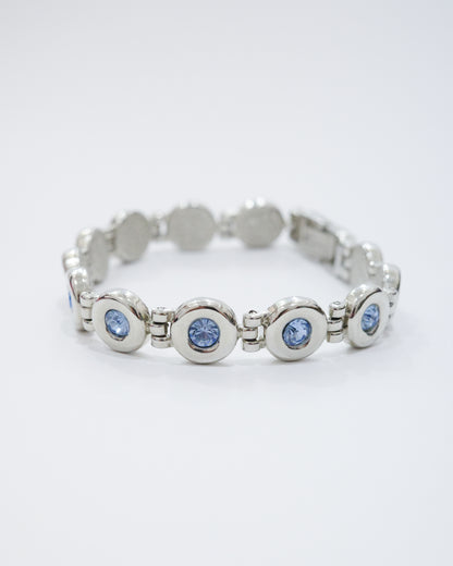 Blue Topaz Silver Bracelet