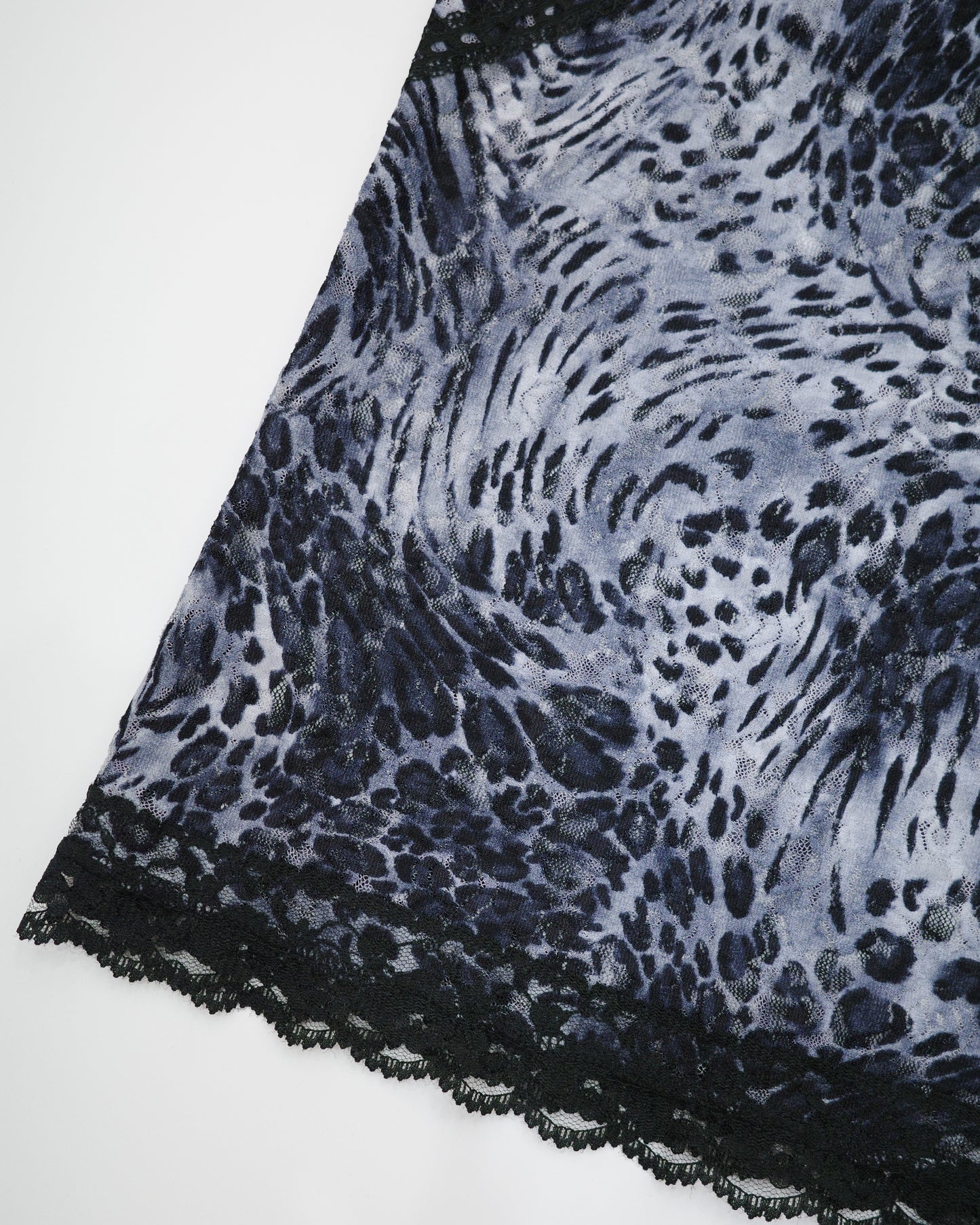 Leopard Print Lace-Trim Cami