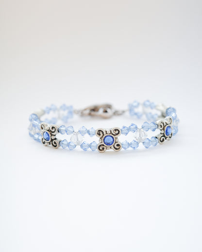 Blue Crystal Bracelet