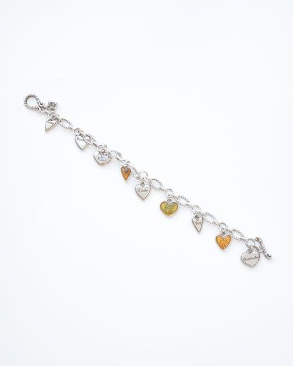 Brighton Heart Charms Bracelet