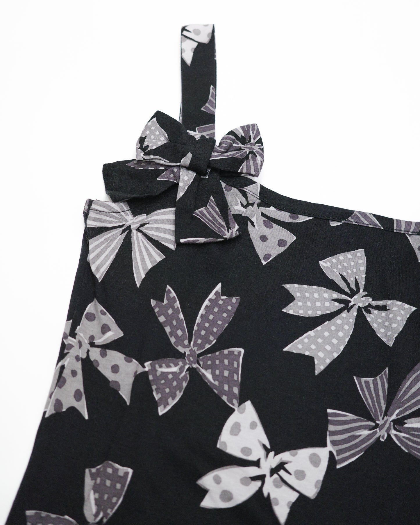 Bow Print Cami with Shoulder Bows