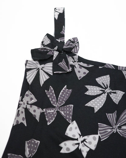 Bow Print Cami with Shoulder Bows