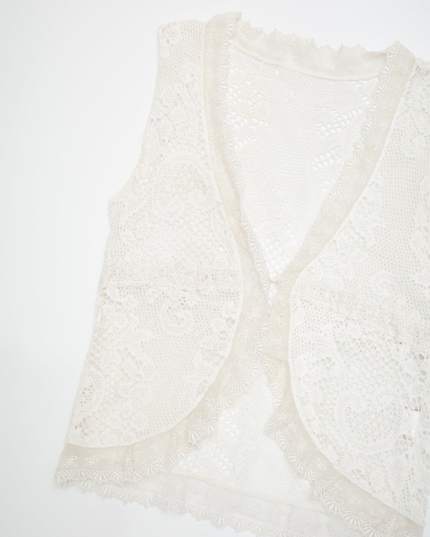 Crochet Lace Vest