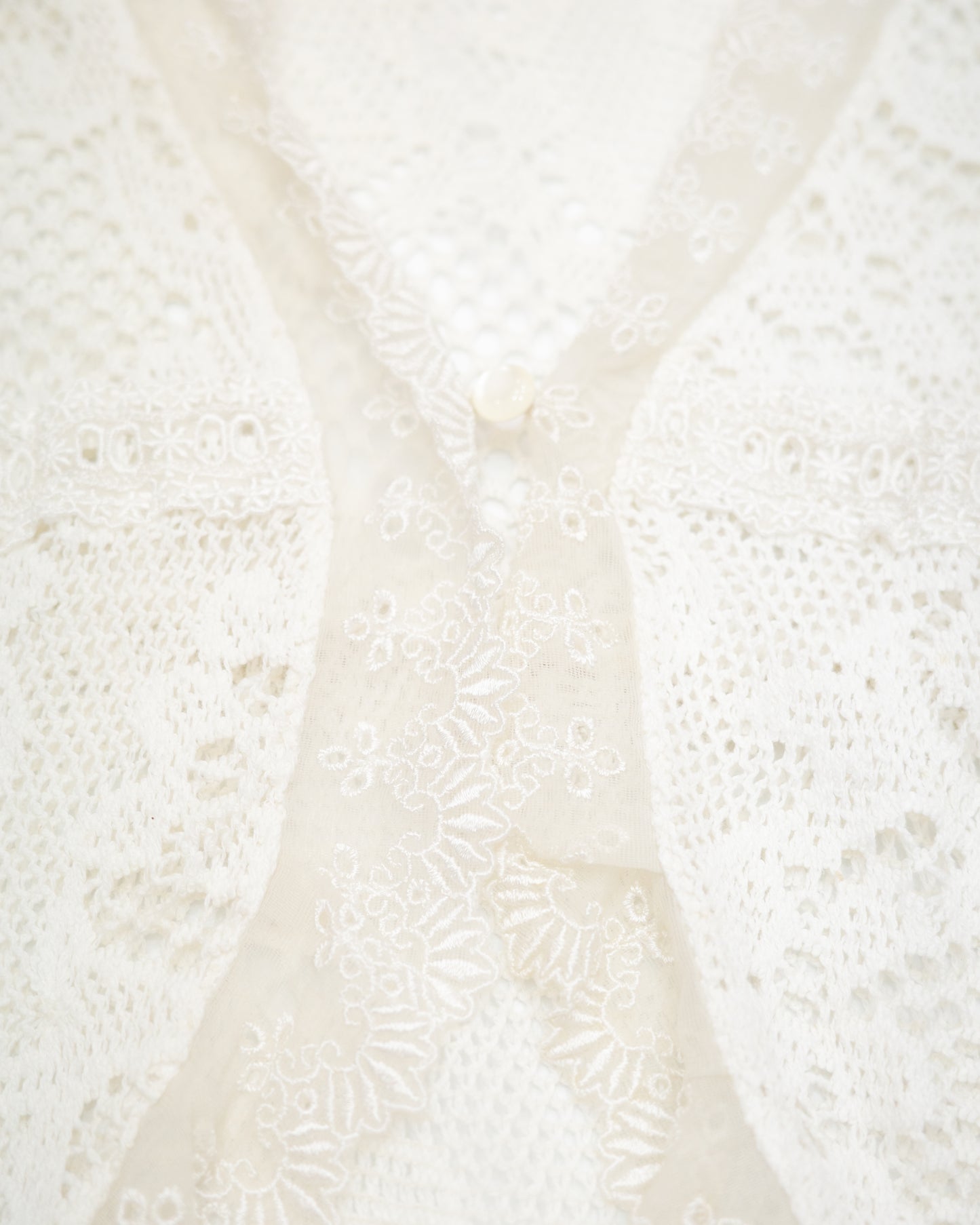 Crochet Lace Vest