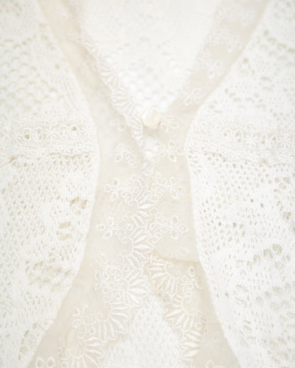 Crochet Lace Vest