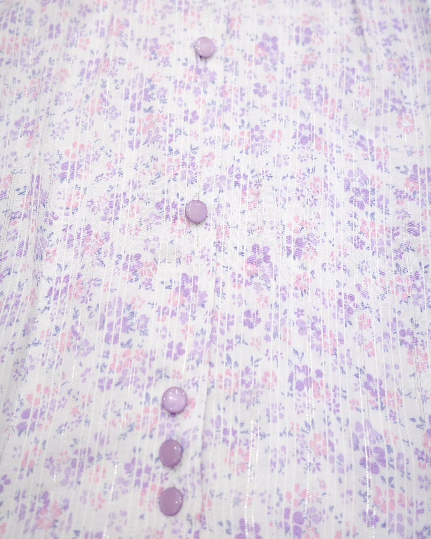 Purple Floral Blouse