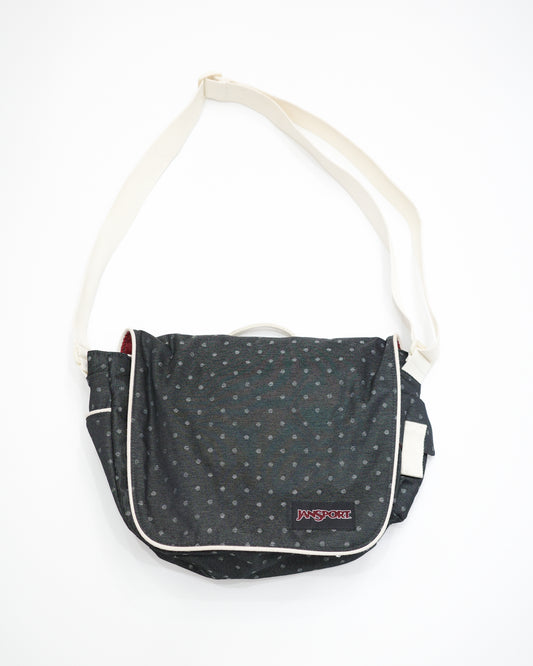 Jansport Dark Denim Dots Messenger Bag