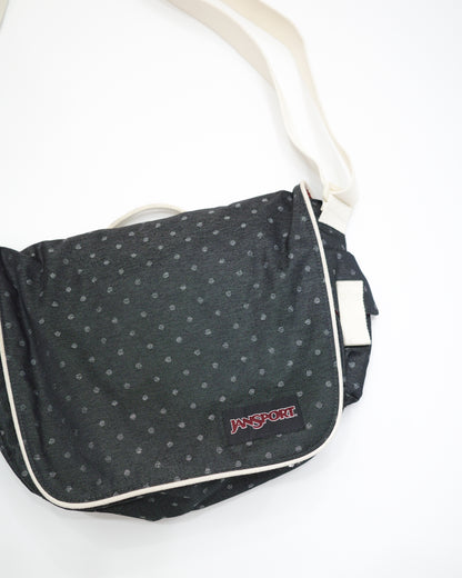 Jansport Dark Denim Dots Messenger Bag