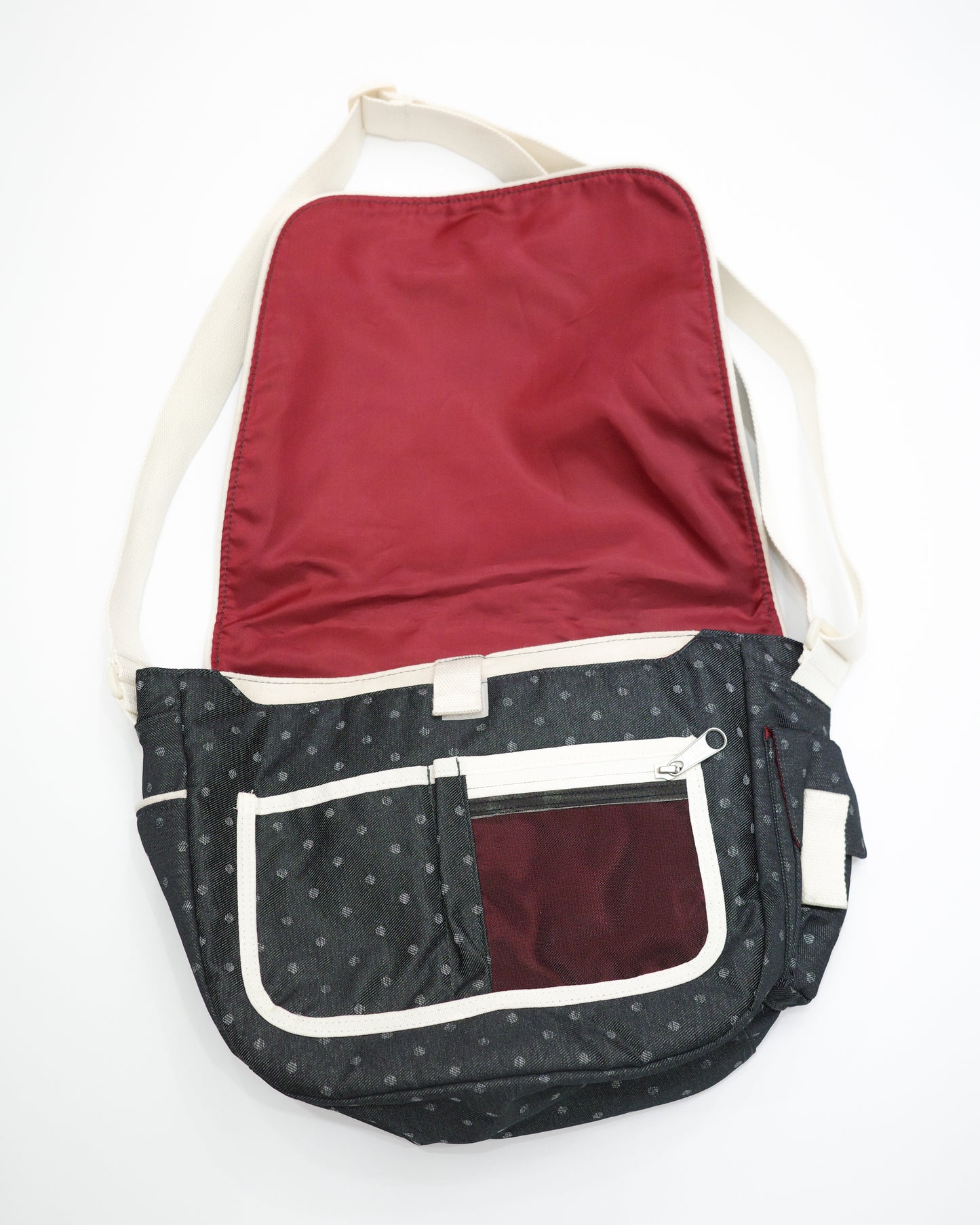 Jansport Dark Denim Dots Messenger Bag
