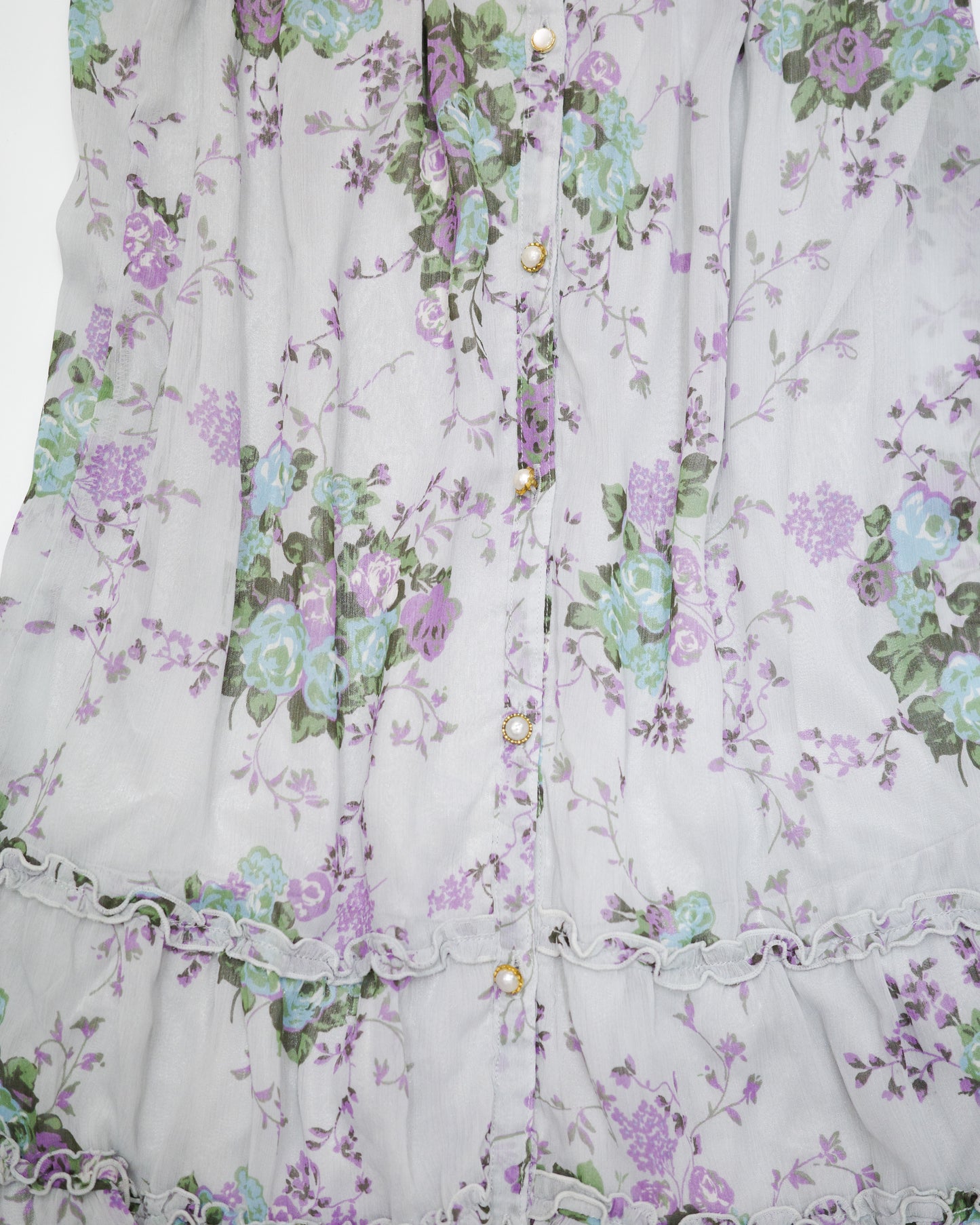 Purple Floral Cami Dress