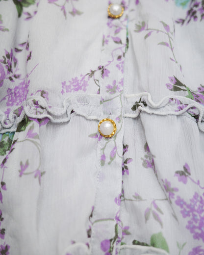 Purple Floral Cami Dress