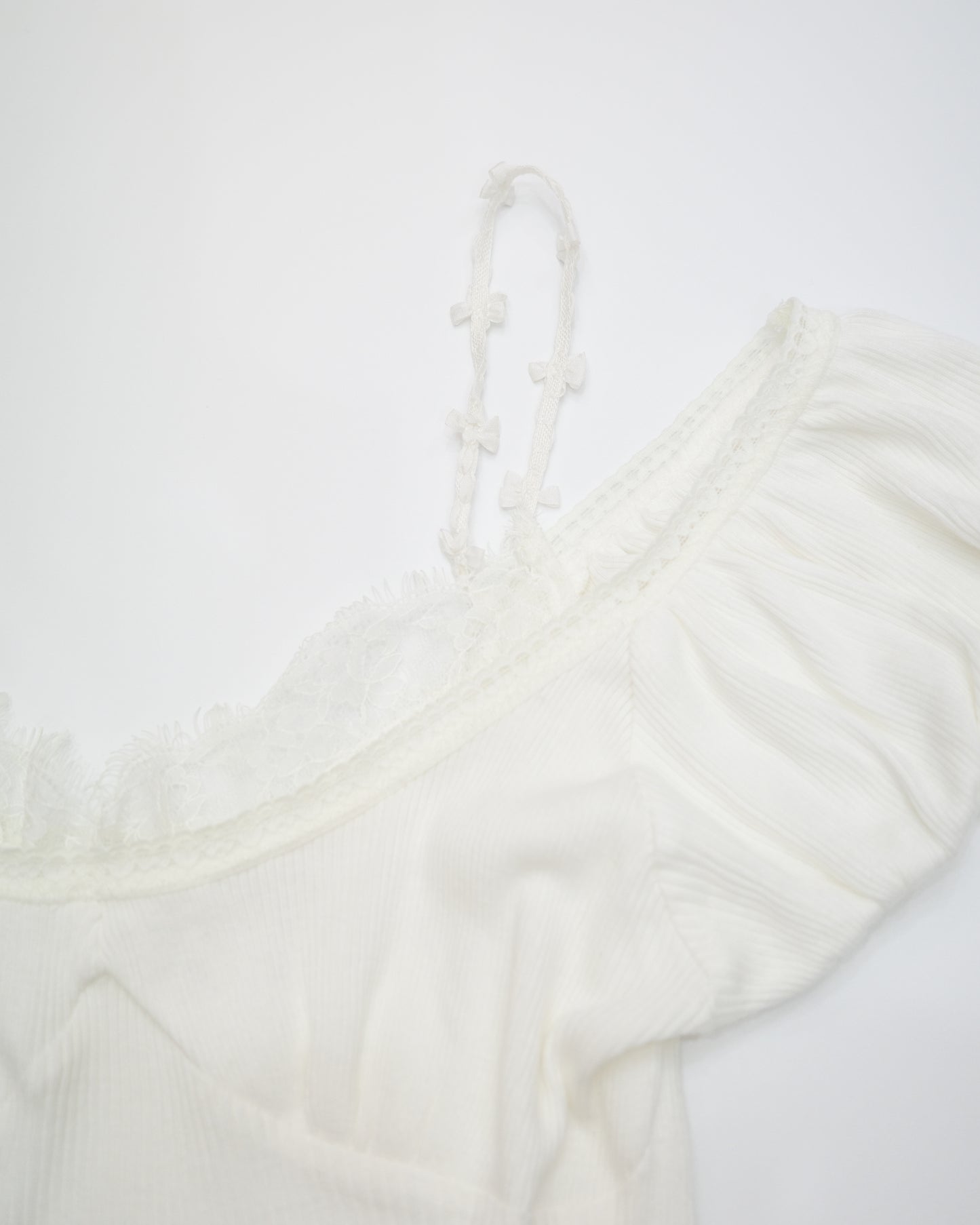 Off-Shoulder Ribbed Top