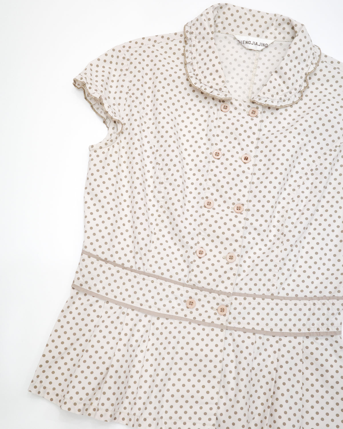 Mocha Dots Dolly Shirt