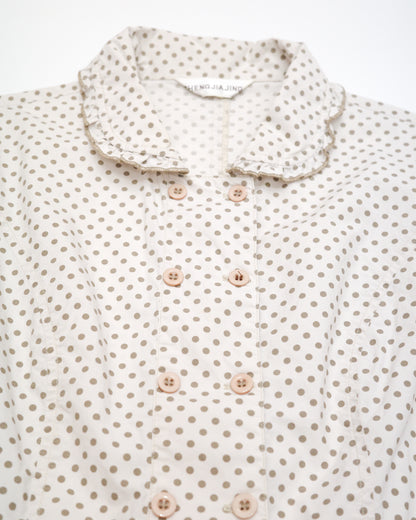Mocha Dots Dolly Shirt