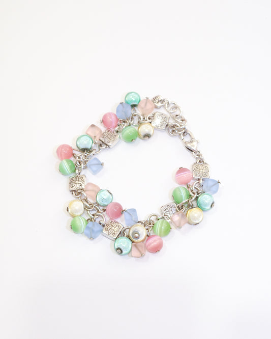 Brighton Pastel Glass Beads Bracelet