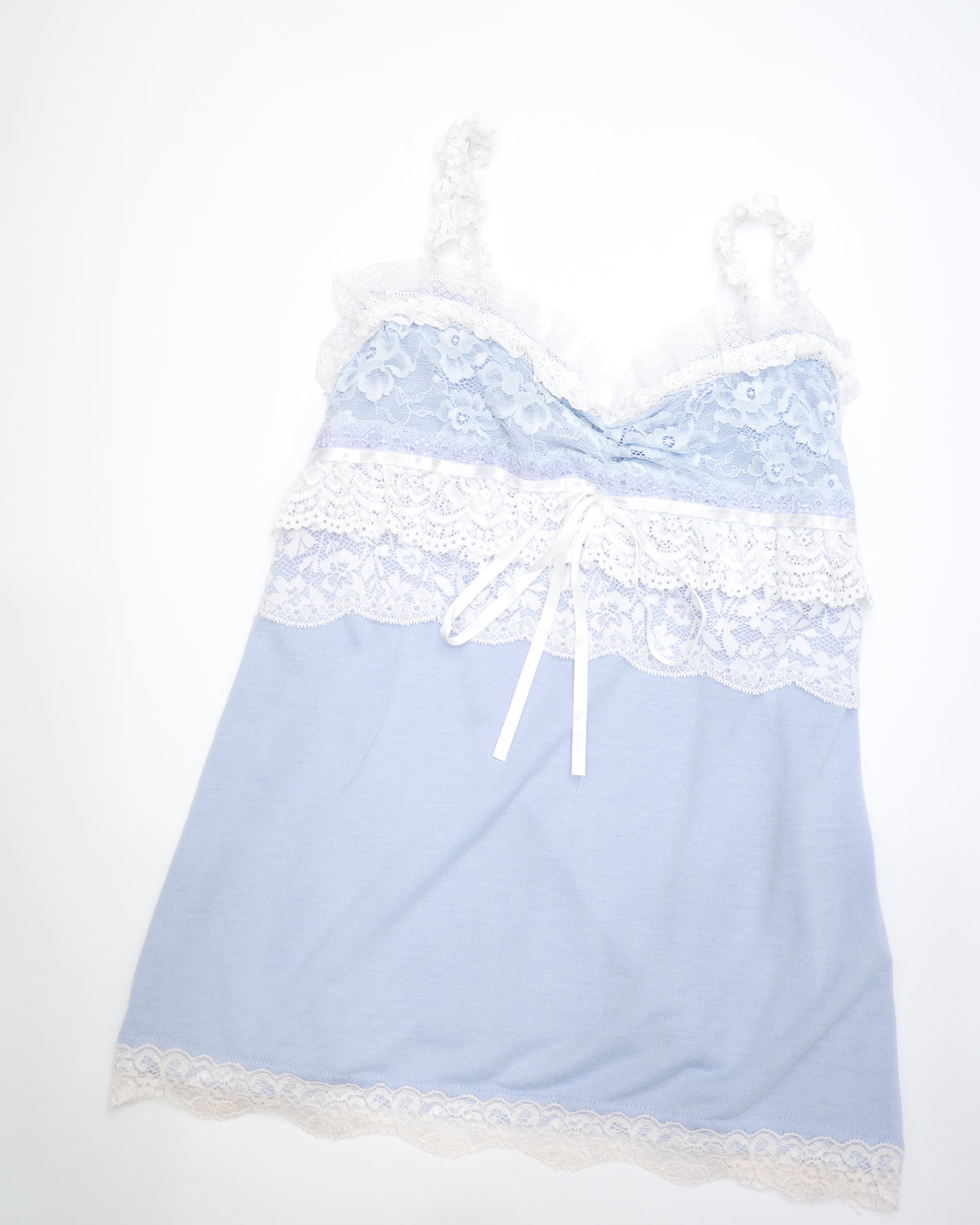 Baby Blue Lace Cami