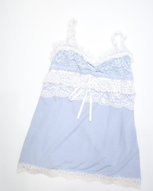 Baby Blue Lace Cami