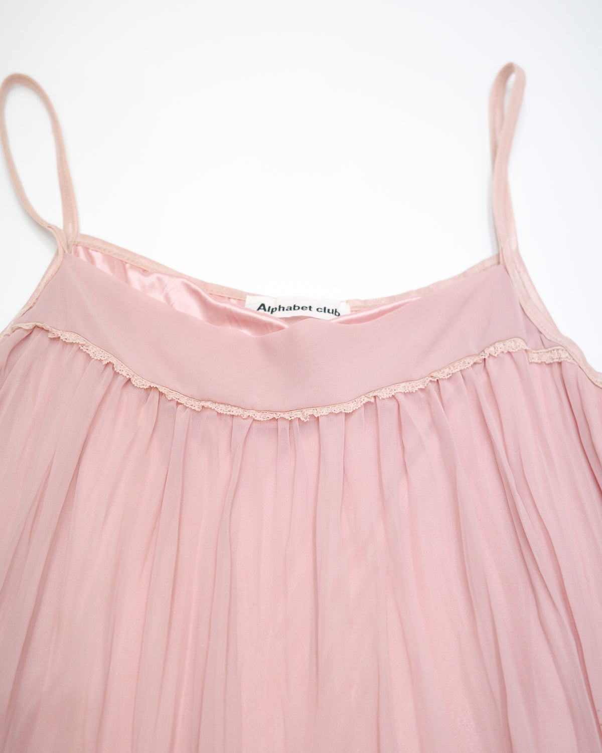 Dusty Pink Layered Chiffon Cami Dress